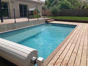 Bordeaux, Haut Floirac, Belle Maison avec piscine.